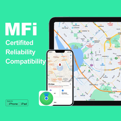 Wallet Anti-Loss Card Ultra-Thin Tracking GPS Location Smart Tag for Iphone Device Find My Bluetooth Device Wireless Charging